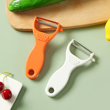 广告批发印LOGO多功能二合一削皮器厨房果蔬不锈钢削皮刀瓜刨厂家