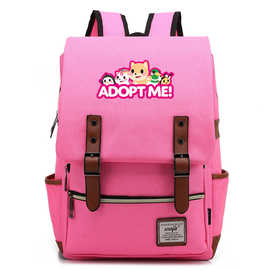 跨境热销游戏印花青少年学生书包男女休闲经典电脑旅行双肩背包