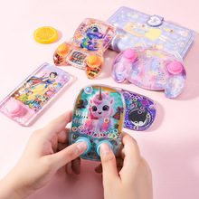 儿童水中套圈圈游戏机套圈水机地摊小玩具幼儿园奖品学生益智礼物