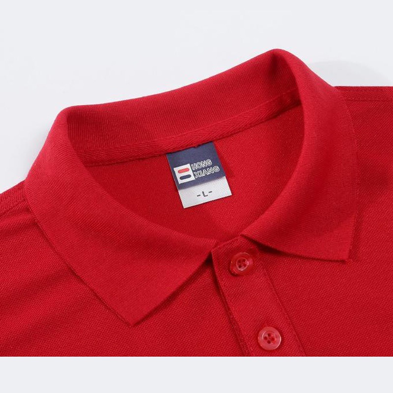 Color sólido 220g herramienta de manga corta impresión azul tibetano de poliéster de verano polo de trabajo ropa de trabajo LOGO ocio