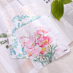Glasses Cloth Accessories Eye Fiber Suede Fine Fiber Mobile Phone Screen Cleaning Cloth Factory Wholesale Thermal Transfer Wiping Cloth
