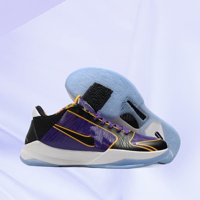 Kobe Bryant's Classic Basketball Shoes, Year of the Snake Commemorative Black Mamba Practical Sports Shoes, Wear-Resistant and Non-Slip, Unisex Sneakers for Young Men and Women