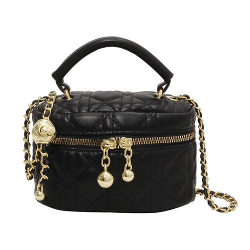Bag Lady  New Quality Niche Autumn Winter Chain Crossbody Bag Fashion Hand-held Bucket Bag