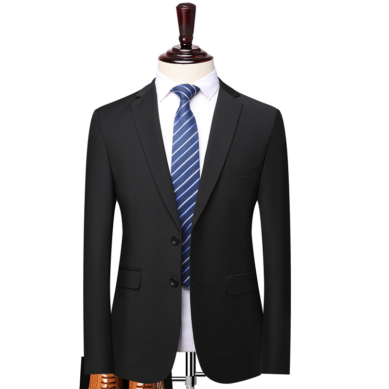 Traje de primavera y otoño para hombres Traje de tres piezas slim fit de estilo coreano para hombres Mejor hombre traje casual de negocios para hombres Ropa formal profesional