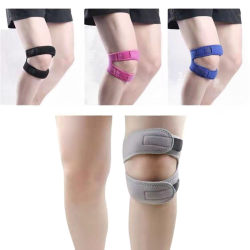 Double-Compression Patellar Strap for Men and Women, Summer Running, Jump Roping, Basketball, Soccer, Cycling, Knee Protection, Patella Support, Wholesale