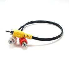 ɏ��һ�D�� RCA AV��1�D2 һ�ֶ� 1��2 ���lҕ�l��ͨ RCAһ�ֶ�