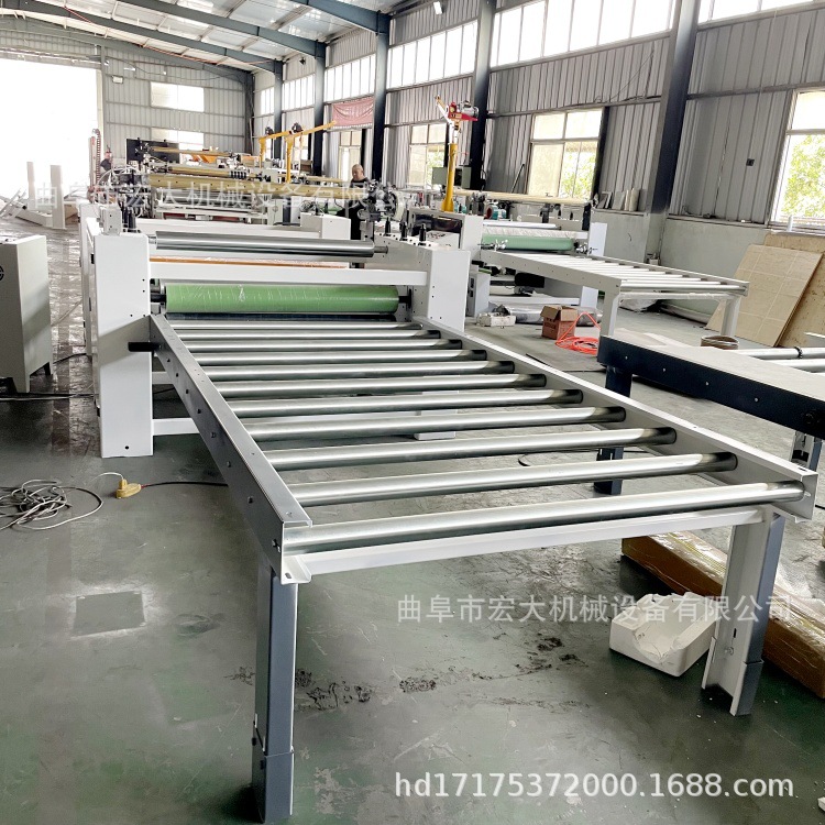 金属蜂窝隔断板覆膜机 不锈钢板铝板冷胶贴合 镀锌板pvc膜贴面机