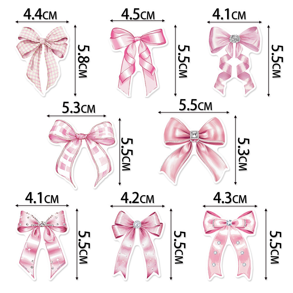 Insertar pajarita Insertar tarta Plugin Postre Decoración para hornear Bote de lazo Tela Fiesta Postre Insertar