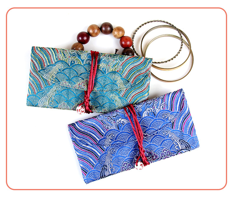 Lange Räucherstäbchenschachtel, Strukturkamm-Tasche, tragbarer Reiseräuchergefäß, Liegendes Räucherstäbchen-Etui, Sammler-Schmuckschatulle, Aufbewahrungstasche aus Stoff