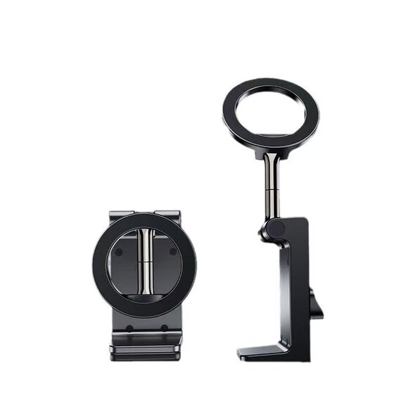 Cross-Border New Magnetic Travel Mobile Phone Holder High-Speed Rail Car Desktop Folding Rotating Portable Lazy Mobile Phone Holder
