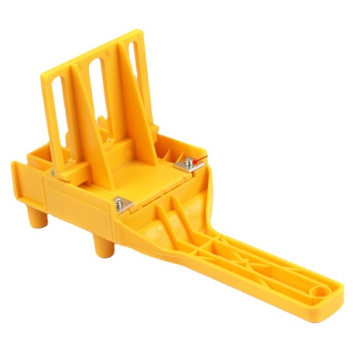 Woodworking straight hole locator Wooden board connection drilling locator ABS plastic handheld woodworking tools