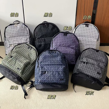 硅胶双肩包日本同款小众通勤大容量背包学生男女通用中性旅行书包