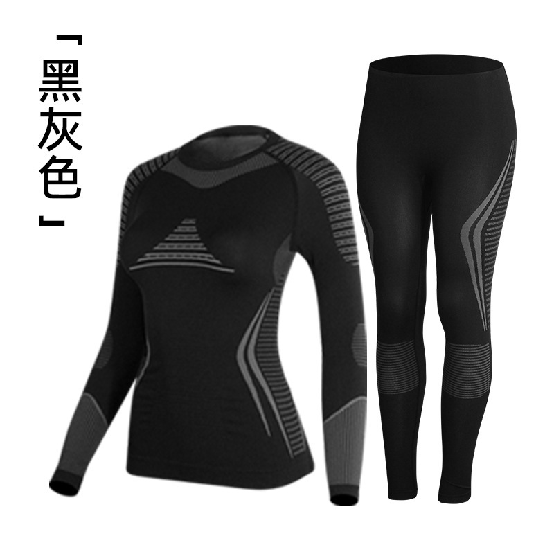 Yifei スキー速乾性衣類 登山 アウトドアスポーツ ランニング 男女兼用 保温下着 吸湿発散性 ベースレイヤー コンプレッションウェア|undefined