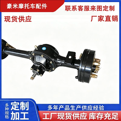 Rear axle Oil Brake Drum Brake Differential