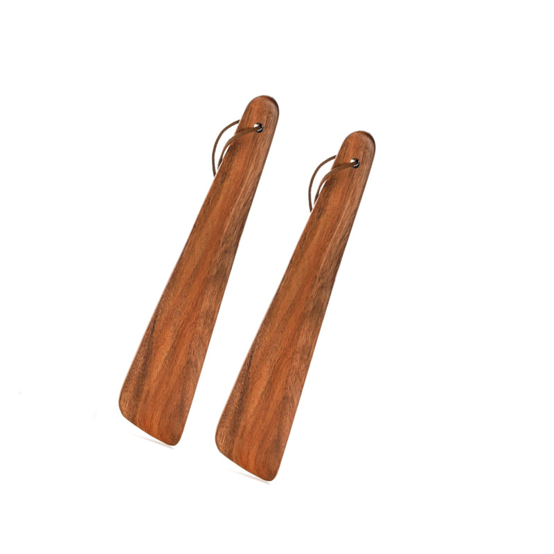 Amazon madera inclinada raspadora de huevos de cocina de madera de raspadora de triángulo frito se puede colgar pala de madera Acacia