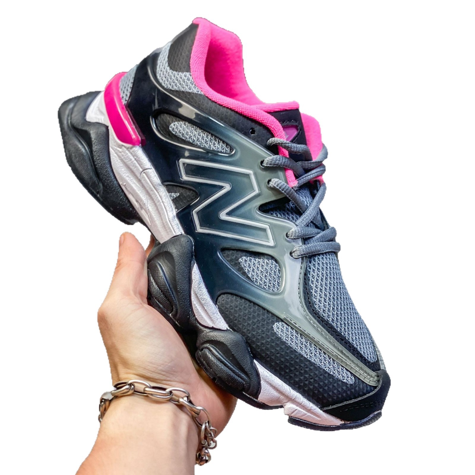 Pure original NB9060 retrógrado zapatos de zapatos de papá cómodos de amortiguación universal para hombres y mujeres zapatos deportivos de viaje y ocio
