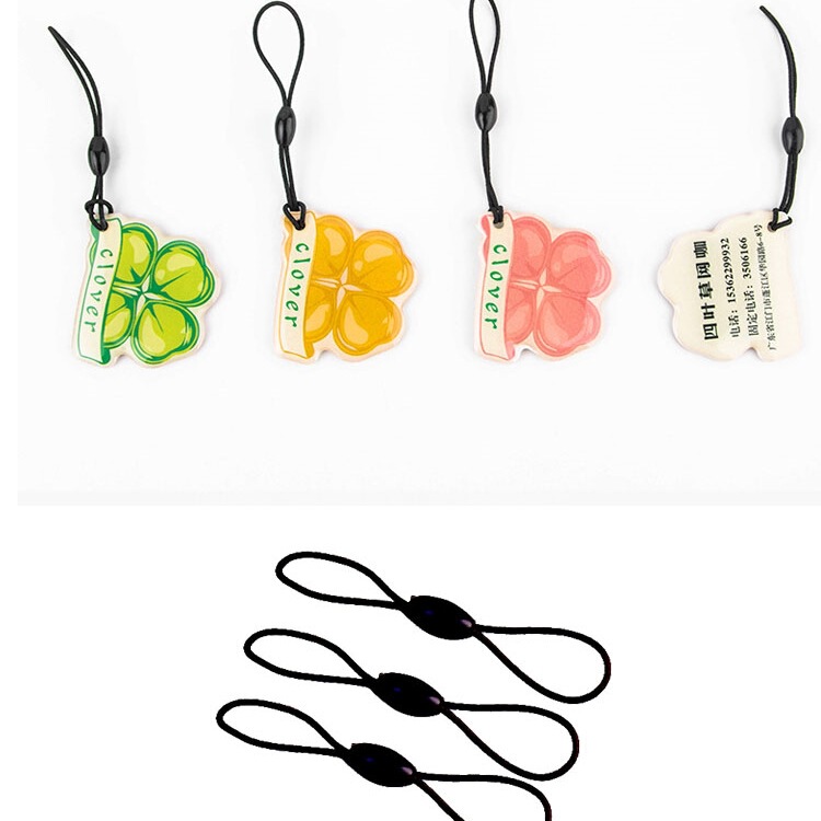 Free Shipping USB Flash Drive DIY Lanyard Access Control Card 8-Shaped Elastic Rope Gym Membership Card Bus Card Mini Card Lanyard