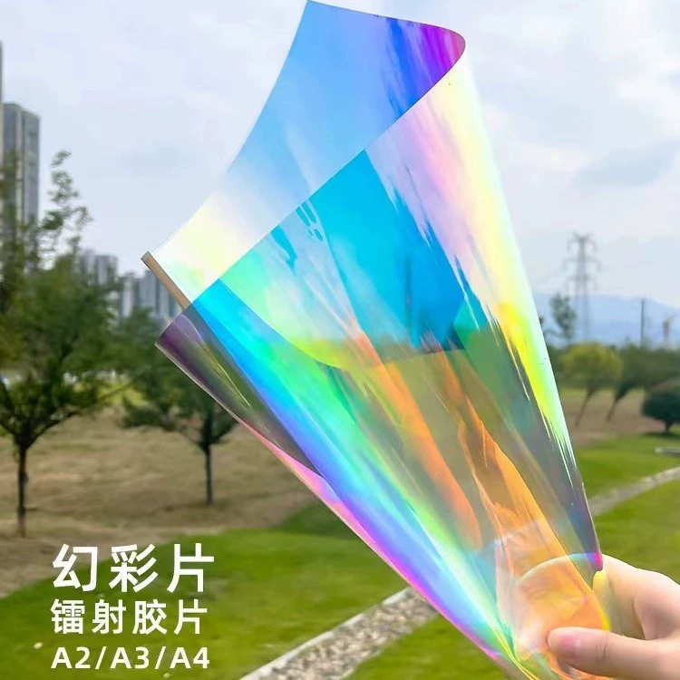 ПЭТ-фантомный пластиковый лист ПВХ-фантомный лазерный светоотражающие красочные светоотражающие пленки