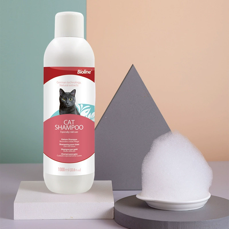 Оптовая продажа геля для душа для кошек Bioline, большой флакон шампуня и геля для душа для кошек, прямые продажи с фабрики, трансграничная прямая поставка в Россию