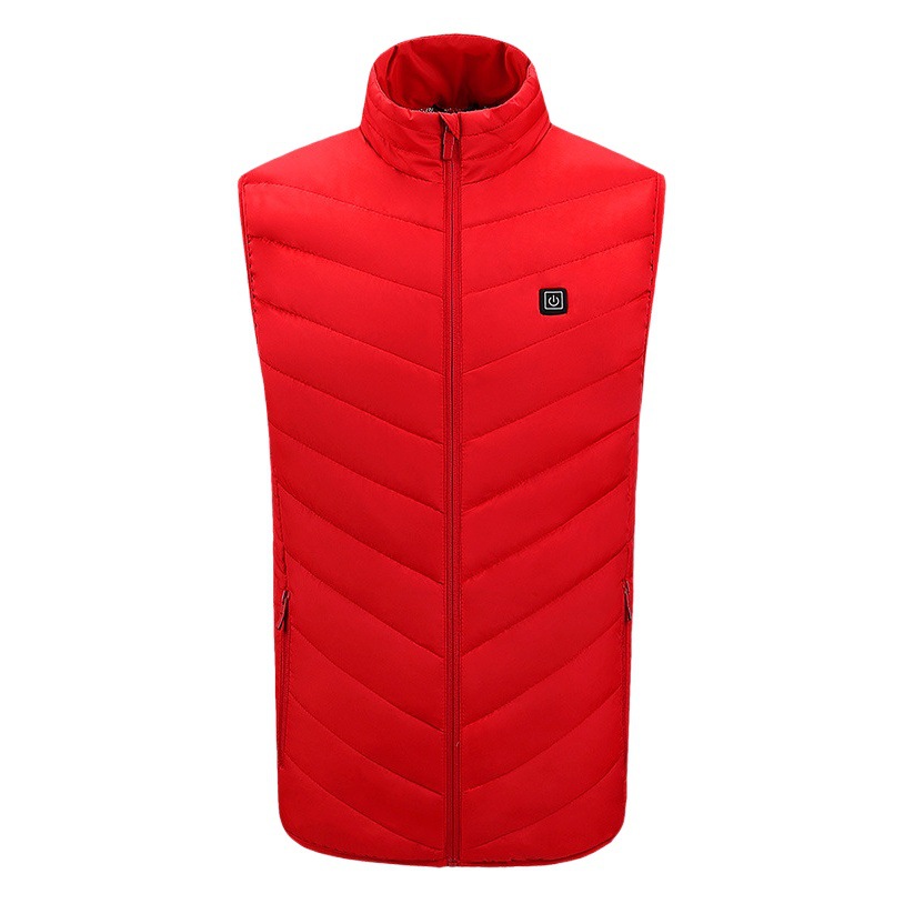 Cross-Border Hot-Selling Smart Heating Vest, Winter Thermal Heating Clothing for Men, USB Constant Temperature Electric Heating Vest, Factory Direct Sales