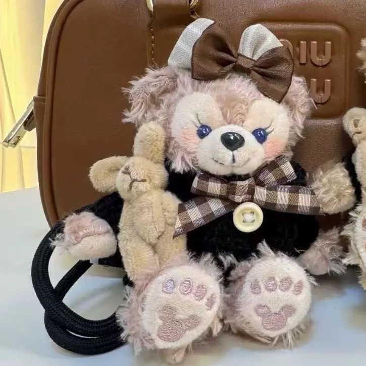 격자 무늬 토끼 장미 팔찌 스타일