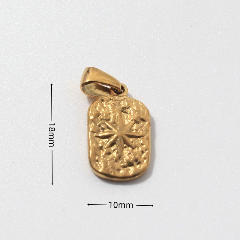 600g Weight Pendant Jewelry Making Type 18K Gold Plated Plating Material No Chain Chain Material 1 Piece Quantity Daily Occasion 304 Stainless Steel Material Sun, Devil's Eye, Moon Pattern All Seasons Season Women's Gender Polished Finish Plating Design Vintage Style Style 1 Piece 304 Stainless Steel 18K Gold Plated Sun Devil's Eye Moon Polished Pendant 21