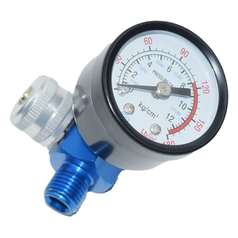 Manufacturer Supplies Medium and High-Grade Paint Spray Gun Pressure Regulating Valve Sa Valve Tower Air Pressure Adjustment Meter Wholesale Industrial Micro-Pressure