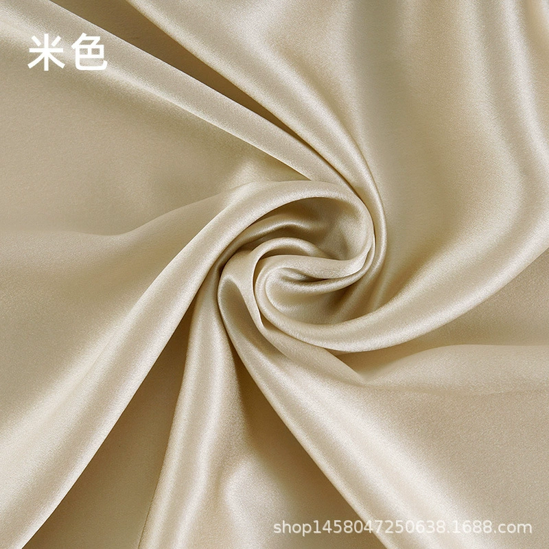 Silk fabric 100% mulberry satin, 114 cm width, 16 momme, plant‑dyed, wholesale multi‑color