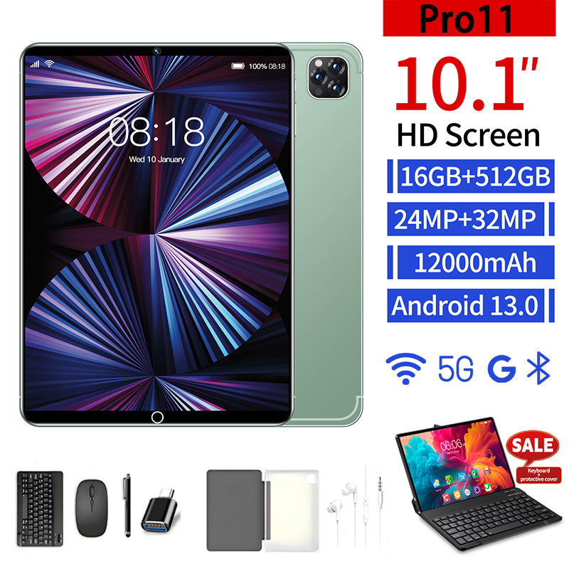 跨境新款 2025平板电脑 pro11 厂家现货批发10.1寸 TK OZON热卖款
