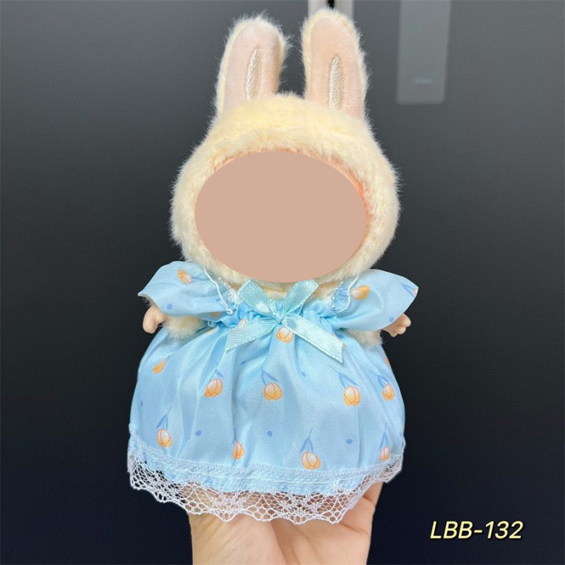 卸売ラブブ labubu ベビー服 17 センチメートルペンダント第一世代と第二世代のビニールぬいぐるみ着替え服セット装飾|undefined