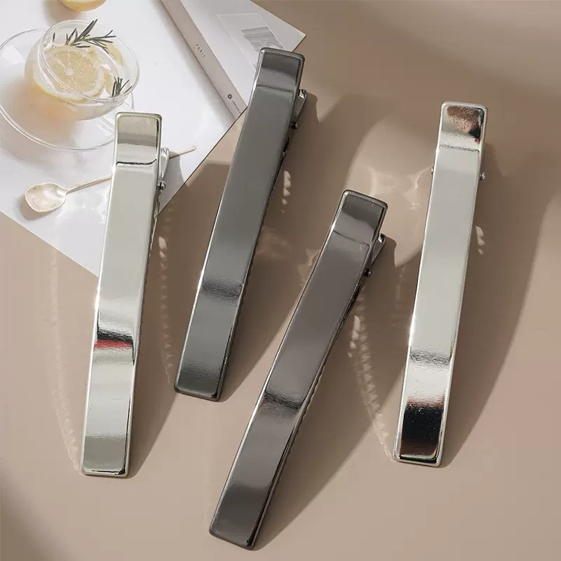 特大懒人发夹后脑勺盘发发夹基础款挂镀电泳发夹DIY发饰发夹批发