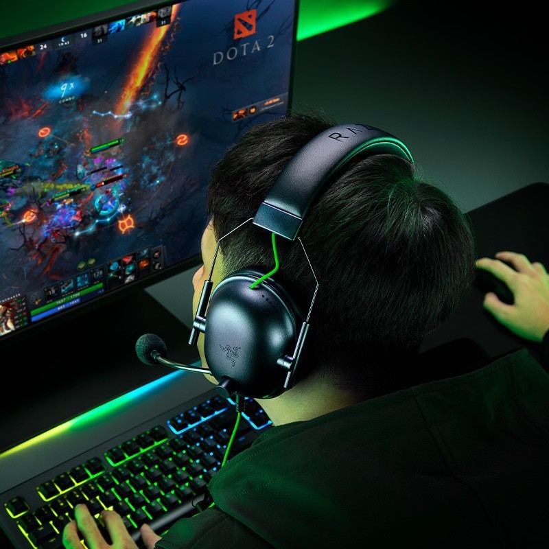 Razer BlackShark V2X Tornado Black Shark v2x ゲーミング ヘッドセット ヘッドセットに適しています|undefined