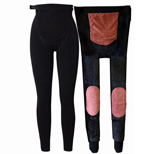 Cross-border men's and women's smart heating pants winter outdoor warm pants USB electric heating waterproof windproof cold warm pants