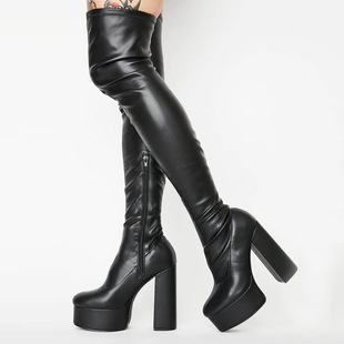 Women's over-the-knee boots�W����ˮ̨�ָ������^ϥŮѥ��ˮ