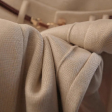 毛呢直筒裤垂感糯米裤女秋冬2025新款气质宽松阔腿裤加绒西装裤子