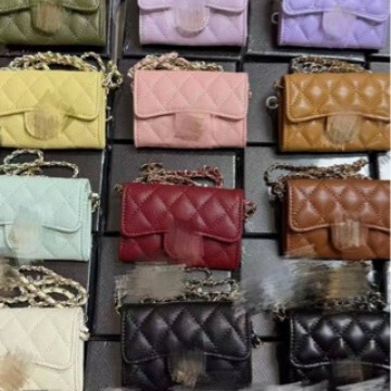 Suitable for new zero wallet Bluetooth earphones, universal earphone case, new universal small fragrance-style zero wallet card holder, in stock