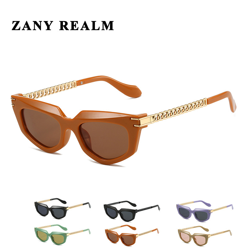 Nueva retro CAT EYE cyberpunk gafas de sol transfronteriza calle neutral dulce fresco gafas de sol transfronterizas fabricantes