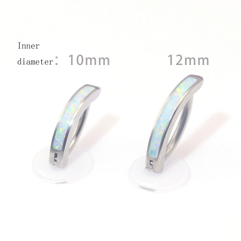Titanium Navel Piercing Inverted Double Row Diamond Belly Ring_voghion.com