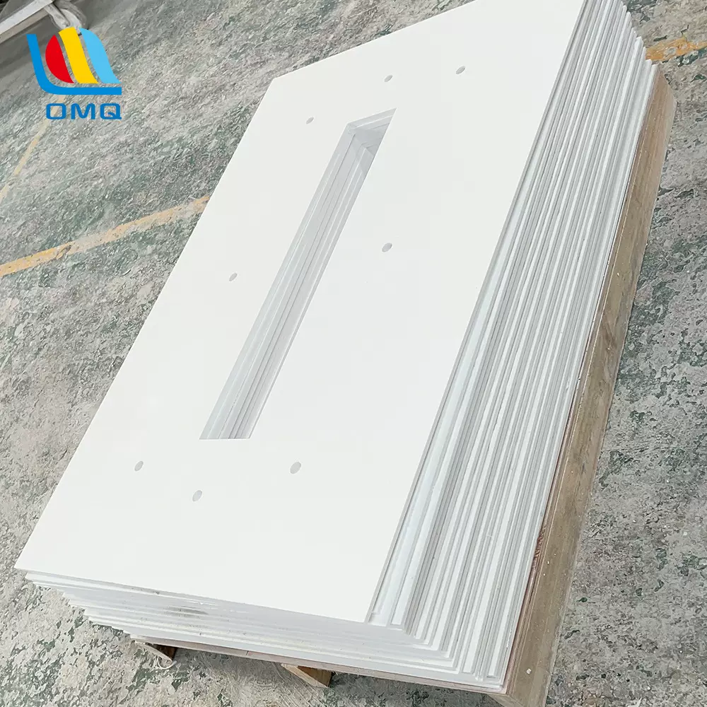 厂家批发大板纯白亚克力人造石家用浴室厨房台面石材人造大理石