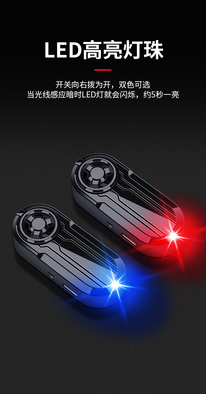 Car Solar Simulation Anti-Theft Device Car Alarm Solar Flash Light Artificial Led Anti-Theft Warning Light