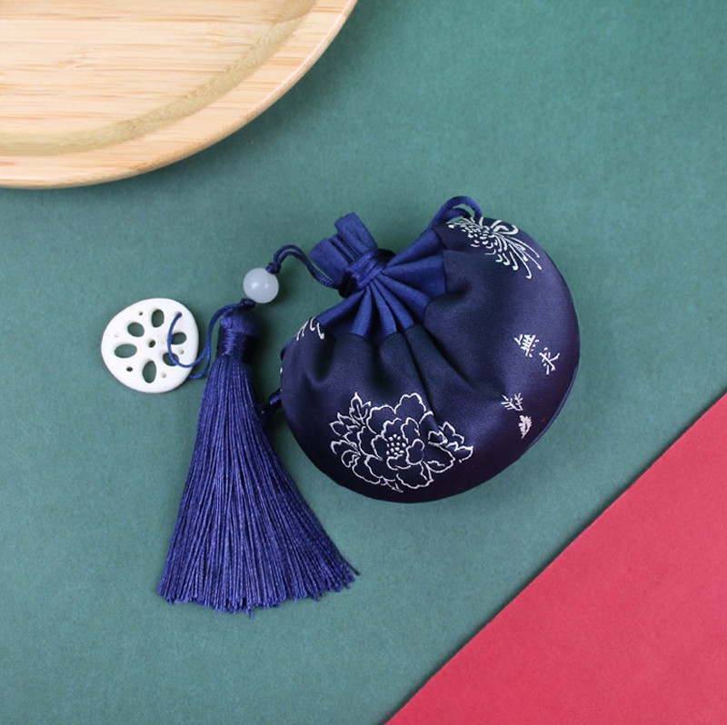 Festival del Barco del Dragón bolsita bolsa vacía bolsita de brocado bolsita bolsa vacía bolsita portátil estilo antiguo colgante de coche Festival del Barco del Dragón regalo