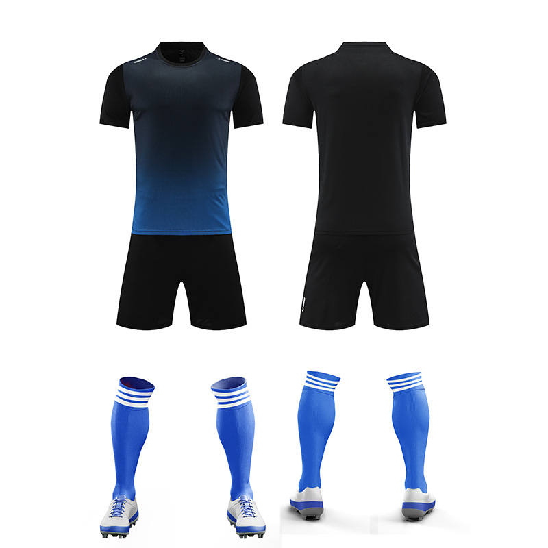 Ropa de entrenamiento de fútbol nueva de 2025, traje deportivo informal de verano para correr, camiseta de juego Kalmei de secado rápido y que absorbe el sudor