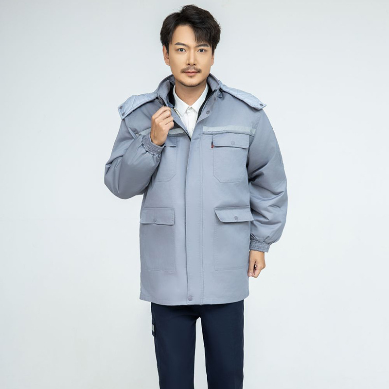 防静电棉服劳保服天然气加油站防寒保暖耐磨耐脏可拆卸工作服棉服|undefined