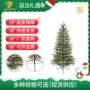 仿真加密客厅布置圣诞树