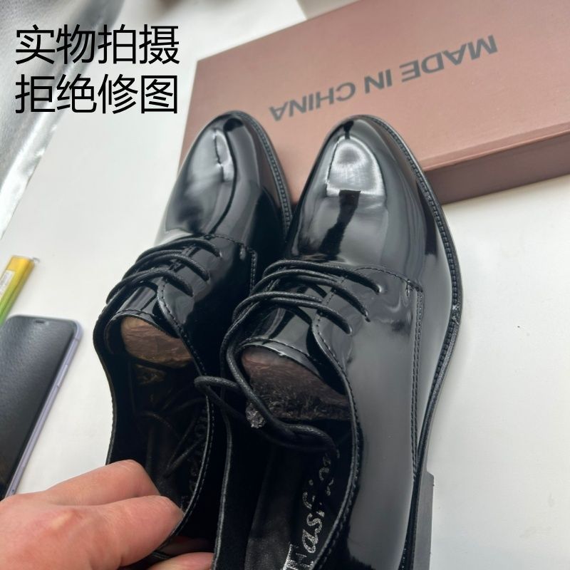 哑光漆皮尖头皮鞋韩版厚底英伦潮男内增高商务休闲经典正装鞋通勤