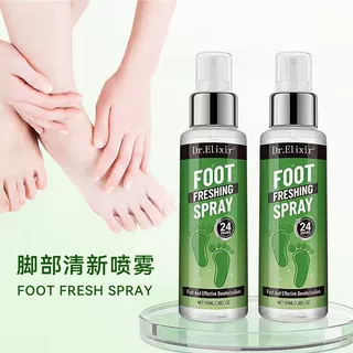跨境足部清新喷雾 24 小时长效脚臭祛味鞋袜除臭喷剂 OEM贴牌加工