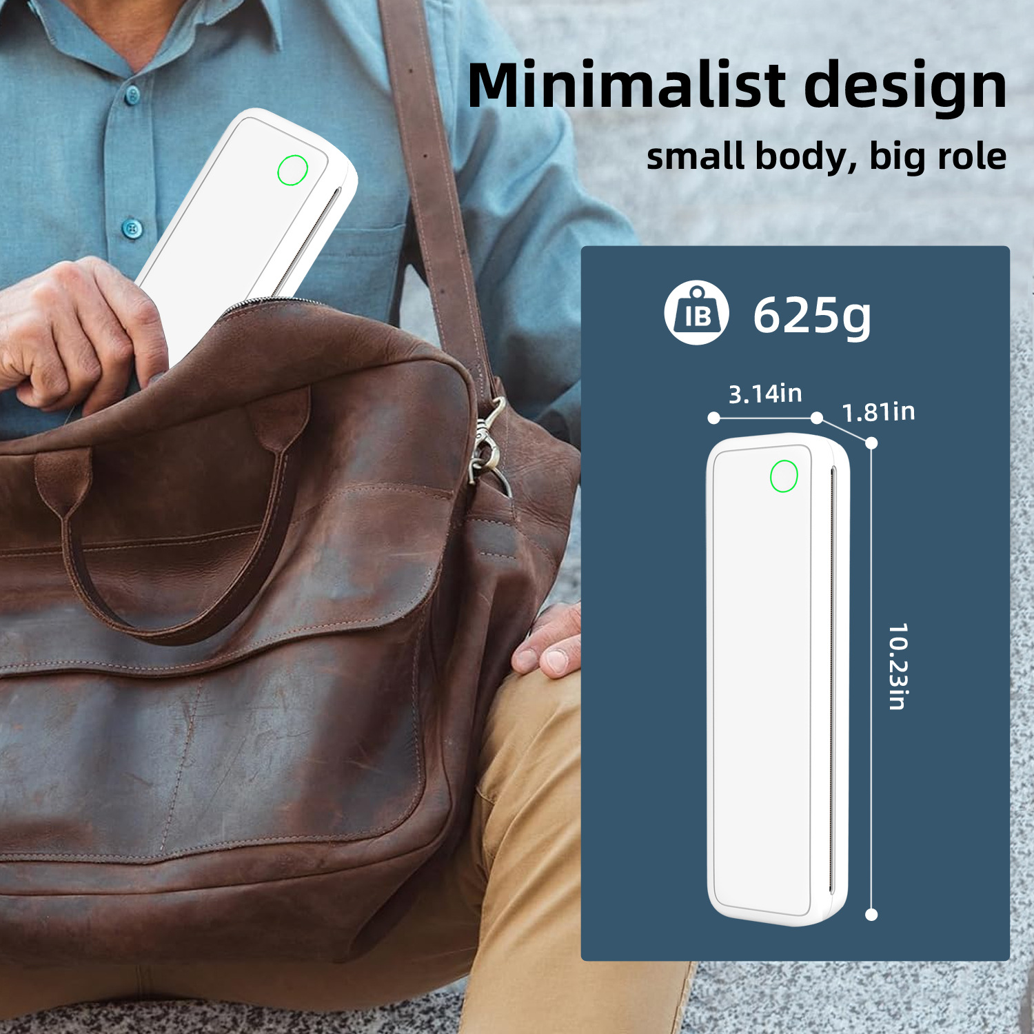 Nueva impresora A4 portátil M15, estudiante pequeño, pregunta incorrecta, archivo de bolsillo, impresora térmica Bluetooth al por mayor