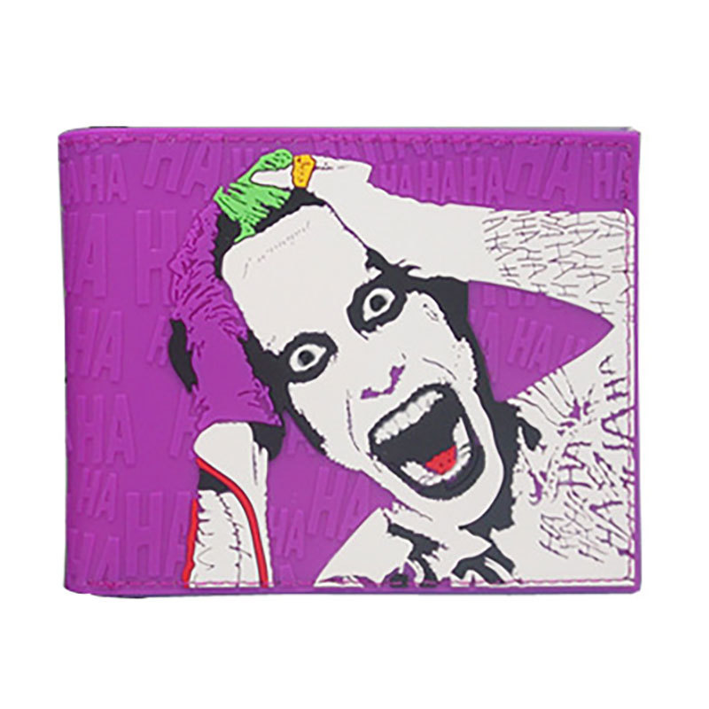 Black Jack Knight billetera corta de dos veces Héroe de dibujos animados estudiante monedero