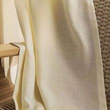 亚麻窗帘加厚麻纱棉麻纱帘纱透光不透人防紫外线防走光垂感挂钩式
