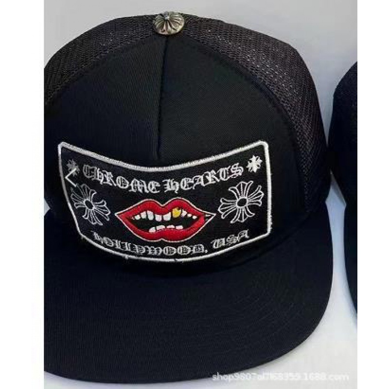 Chrome hearts 美式潮牌新款情侣夏季trucker cap 遮阳帽现货批发|undefined